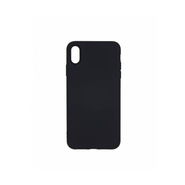 Funda de Silicona para iPhone XS Max Negra  - Envio en 24 horas