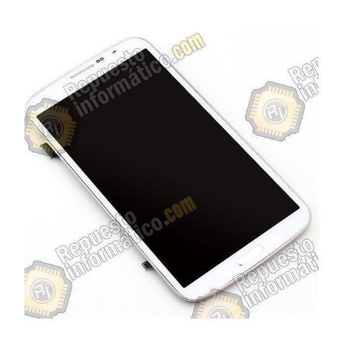 Pantalla (LCD+TACTIL+MARCO)  Galaxy Mega i9200 (Blanca)