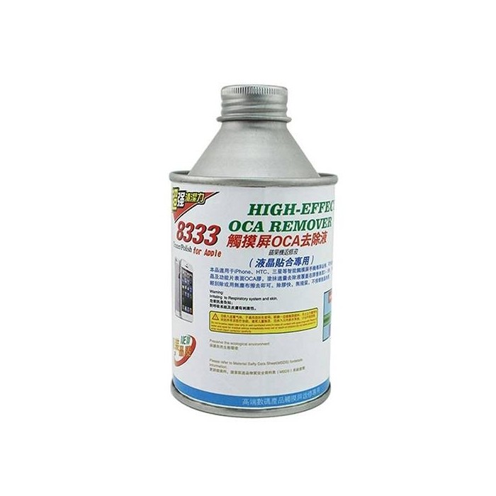 Liquido 8333 elimina pegamento OCA de pantallas