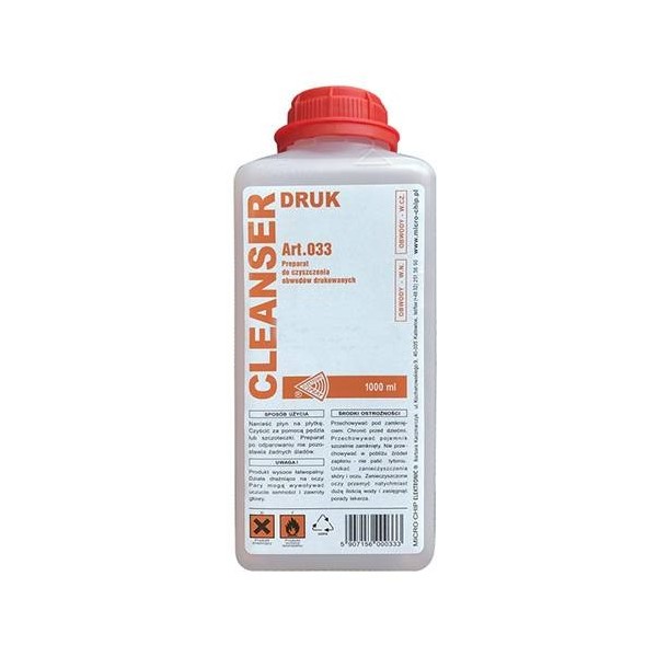 Alcohol Isopropílico 1000ML IPA CLEANSE Art. 033