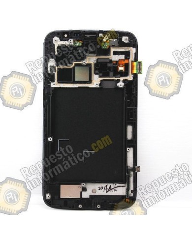 Pantalla (LCD+TACTIL+MARCO)  Galaxy Mega i9200 (Blanca)