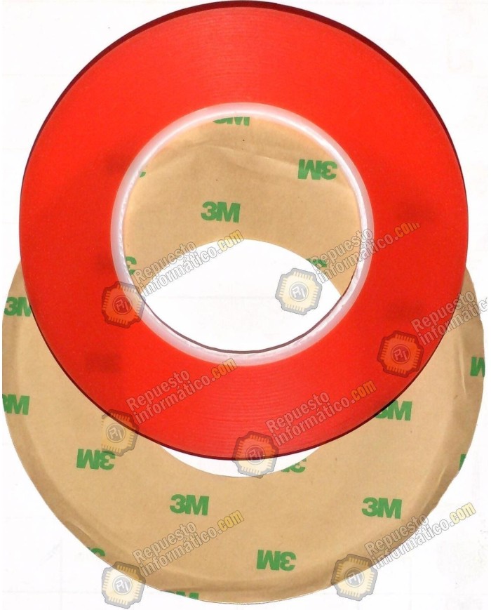 Cinta fina doble cara transparente 3M   (3mm * 50mts)