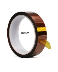 Cinta Kapton 18mm (1.8cm * 10mts) (Anticalorica 1 cara)
