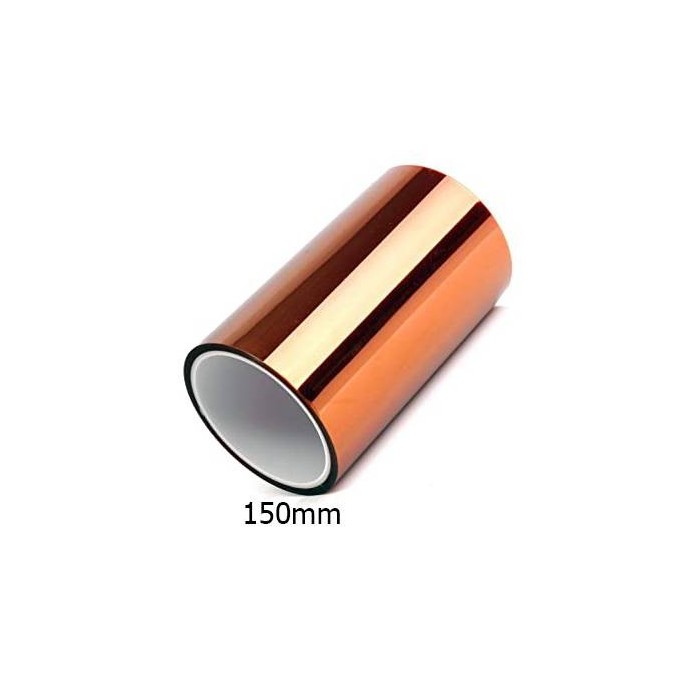 Cinta Kapton 150mm (15cm * 30mts) (Anticalorica 1 cara)