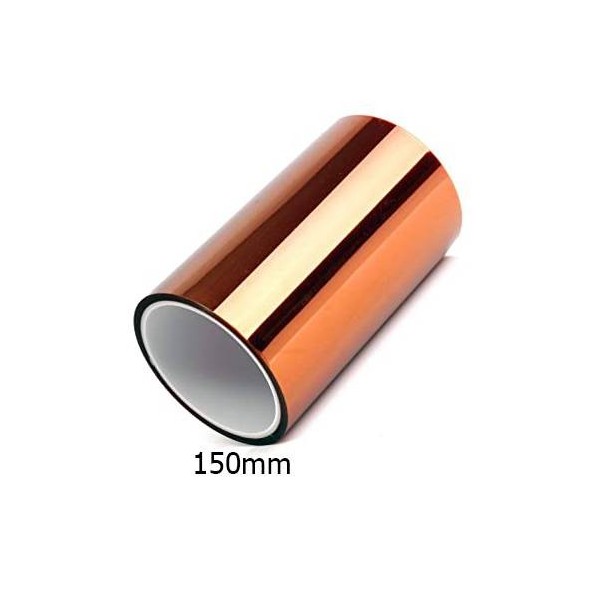 Cinta Kapton 150mm (15cm * 30mts) (Anticalorica 1 cara)