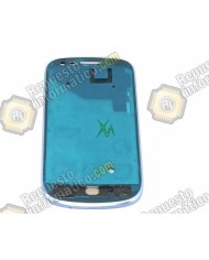 Marco frontal Samsung Galaxy i8190 azul