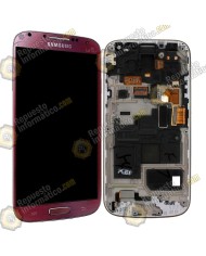 Pantalla (lcd+tactil+marco) s4 mini i9195 (roja la Fleur) 100% original (Directa de fabrica)