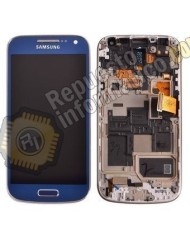 Pantalla (lcd+tactil) con premarco  s4 mini i9195 (Azul ElÃ©ctrico) 100% (Directa de fabrica)