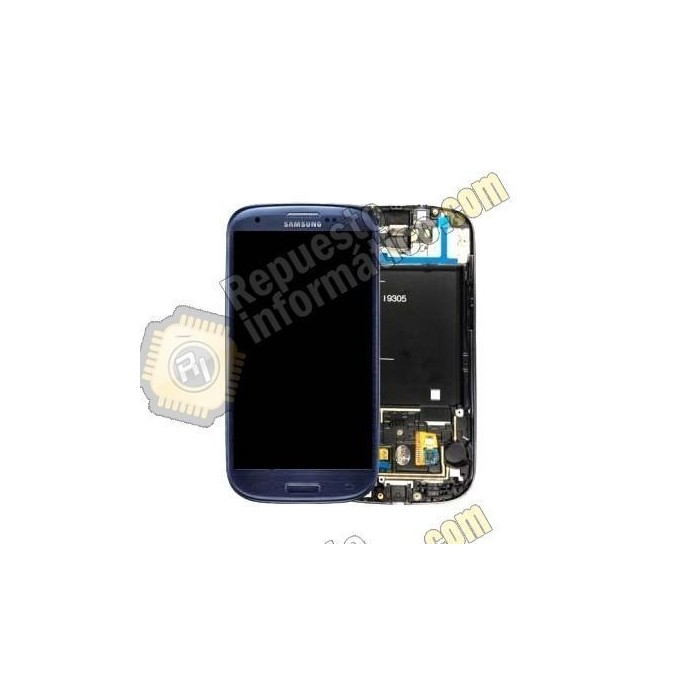 Pantalla (Lcd+tactil)  Galaxy  S3 LTE (i9305) (Azul) (directo de fabrica) 100% Testeada
