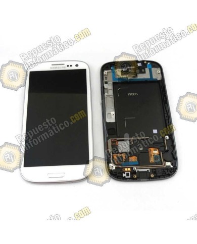 Pantalla (Lcd+tactil) con Premarco  Galaxy  S3 LTE (i9305) (Blanca) (directo de fabrica) 100% Testeada