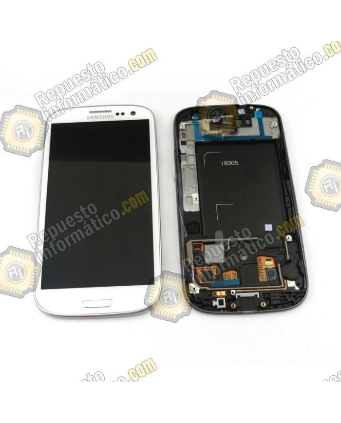 Pantalla (Lcd+tactil) con Premarco  Galaxy  S3 LTE (i9305) (Blanca) (directo de fabrica) 100% Testeada