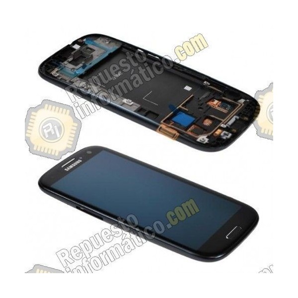 Pantalla (Lcd+tactil+marco)  Galaxy S3 i9300 Negra (directo de fabrica) 100% Testeada