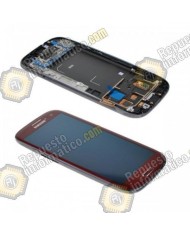 Pantalla (Lcd+tactil+marco)  Galaxy S3 i9300 Roja (directo de fabrica) 100% Testeada