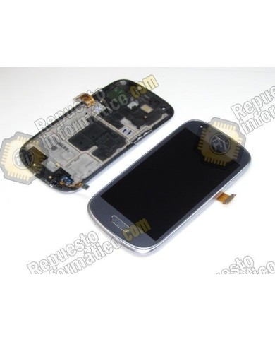 Pantalla Completa Samsung Galaxy S3 Mini (i8190) Gris (Directo de Fabrica) 100% Testeada