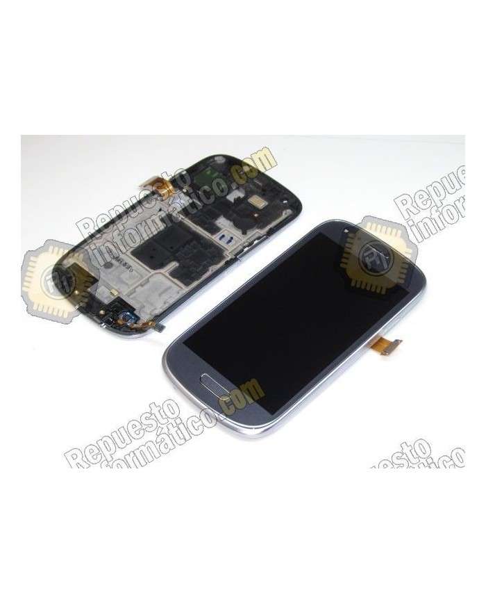 Pantalla Completa Samsung Galaxy S3 Mini (i8190) Gris (Directo de Fabrica) 100% Testeada