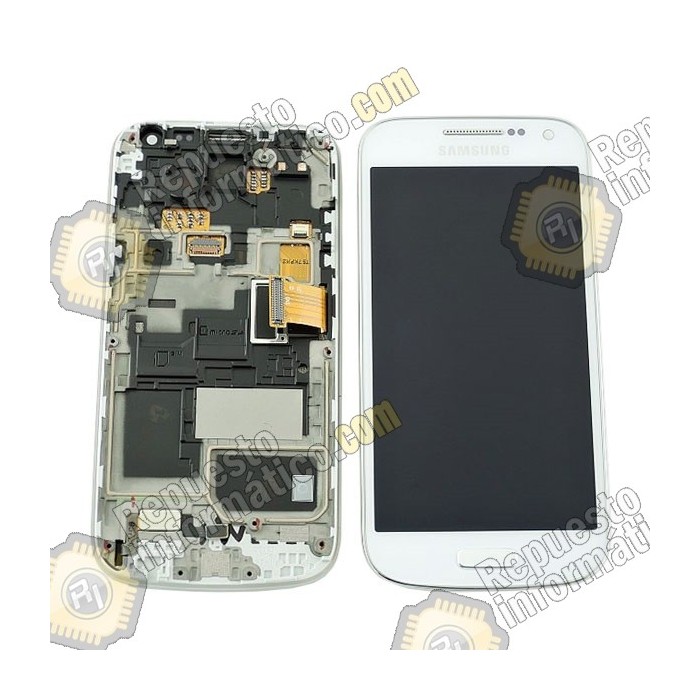Pantalla (lcd+tactil+marco) s4 mini VE i9195i (Blanca) 100% Testeada (Directa de fabrica)