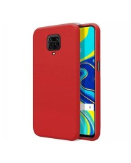 Comprar Funda de Silicona para Xiaomi Redmi Note 9S Roja - Los mejores precios