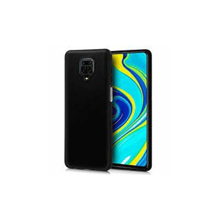 Comprar Funda de Silicona para Xiaomi Redmi Note 9 Pro en color Negro - Los mejores precios