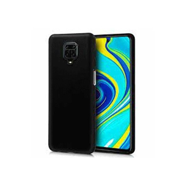 Comprar Funda de Silicona para Xiaomi Redmi Note 9s en color Negro - Los mejores precios