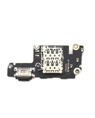 Placa Conector de Carga, Micro y Lector Sim Xiaomi Mi 10T, Xiaomi Mi 10T Pro
