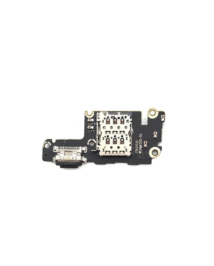 Placa Conector de Carga, Micro y Lector Sim Xiaomi Mi 10T, Xiaomi Mi 10T Pro