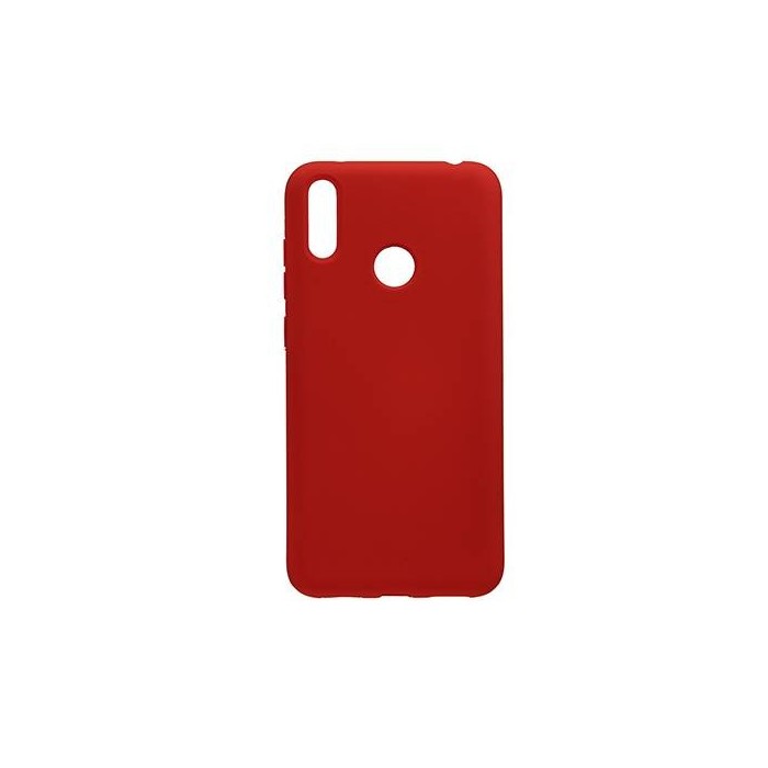 Comprar Funda de Silicona para Huawei P Smart 2019, Honor 10 Lite Roja - Envio en 24 horas