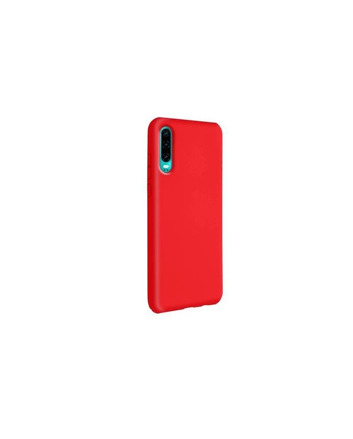 Comprar Funda de Silicona Roja  para Huawei P30 ELE-L04 ELE-L29 - Los mejores precios