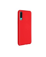 Comprar Funda de Silicona Roja  para Huawei P30 ELE-L04 ELE-L29 - Los mejores precios