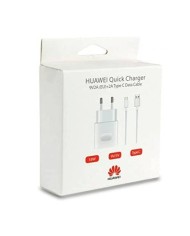 Cargador Original de Carga Rapida 18W y Cable Tipo C Huawei