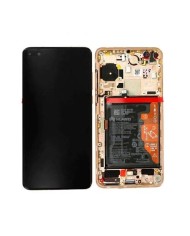 Pantalla Completa Original Con Marco Huawei P40 Dorada