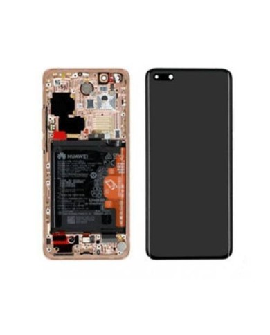 Pantalla Completa Original Con Marco Huawei P40 Pro Dorada