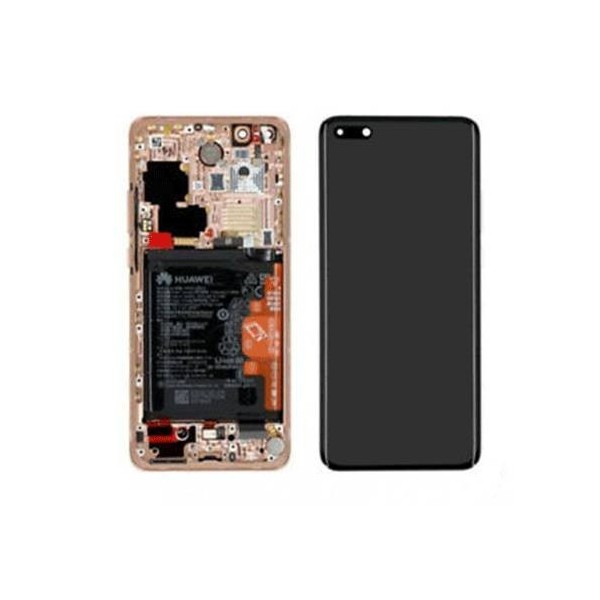 Pantalla Completa Original Con Marco Huawei P40 Pro Dorada