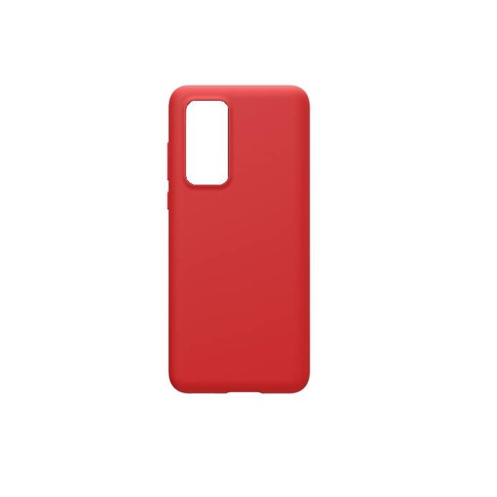 Comprar Funda de Silicona para Huawei P40 Pro Roja  - Los mejores precios