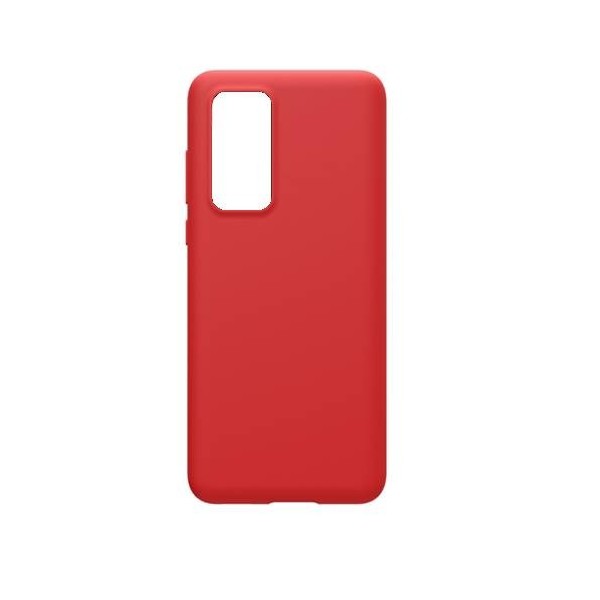 Comprar Funda de Silicona para Huawei P40 Pro Roja  - Los mejores precios