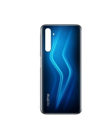 Comprar Tapa Trasera para  Realme 6 Pro Negro-Azul - Los mejores precios
