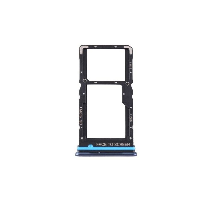 Comprar Bandeja Sim y Microsd Xiaomi Mi 10T Lite Azul  . Distribuidores profesionales.