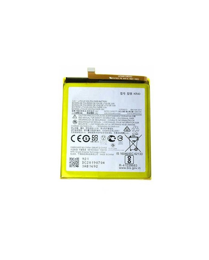 Comprar Bateria para Motorola One Vision (KR40)