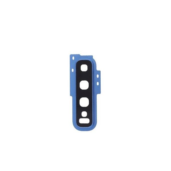 mbellecedor y Lente de Camara Trasera Samsung Galaxy S10 (G973) Azul