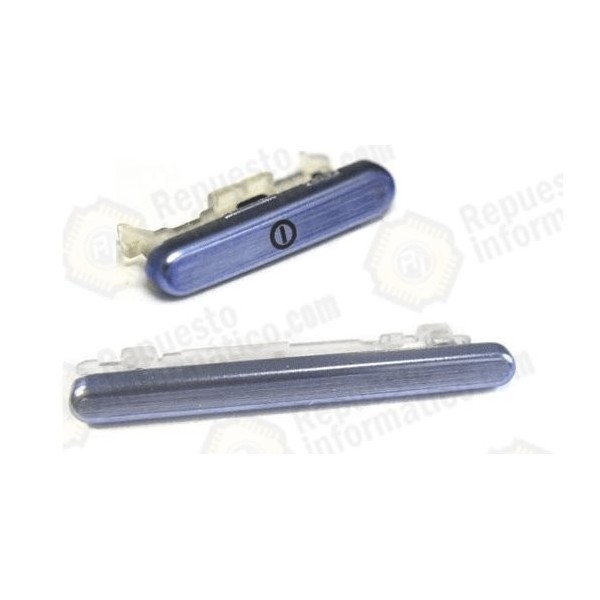 Boton Volumen + power i9300 Azul