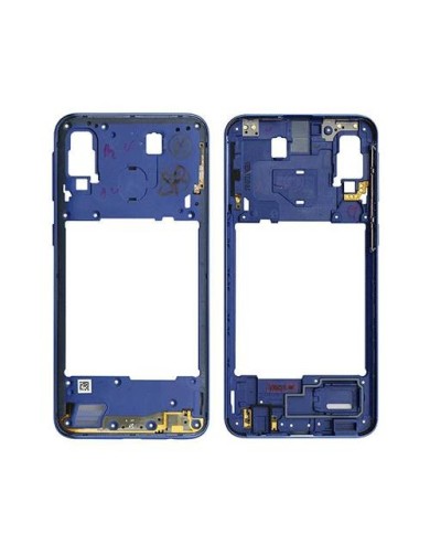 Carcasa Intermedia Samsung Galaxy A40 (A405) Azul