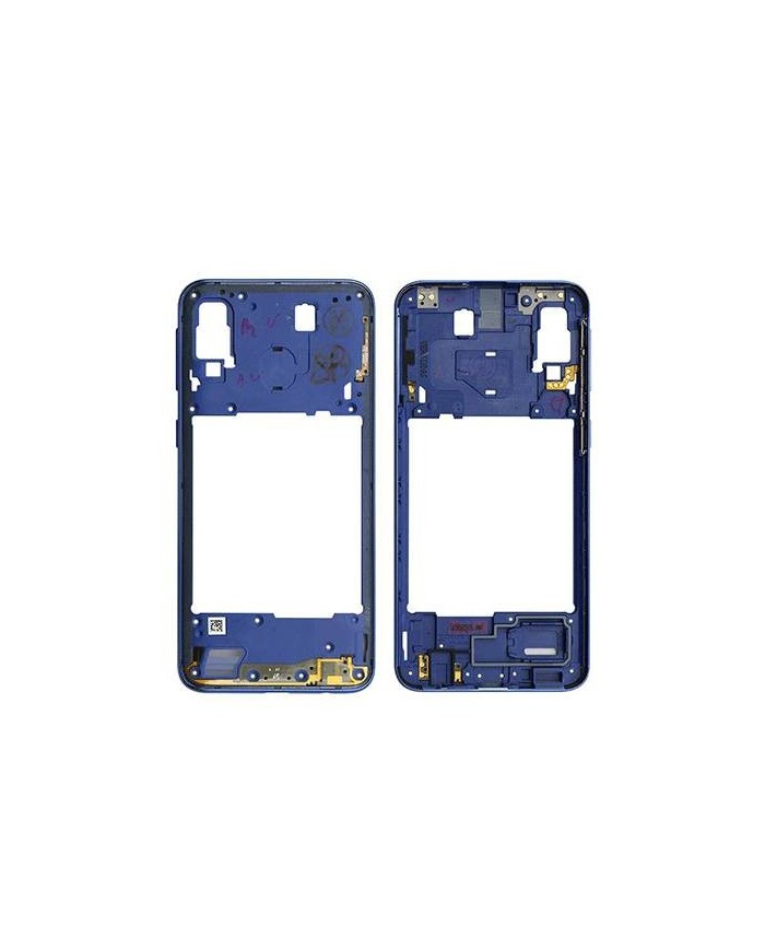 Carcasa Intermedia Samsung Galaxy A40 (A405) Azul