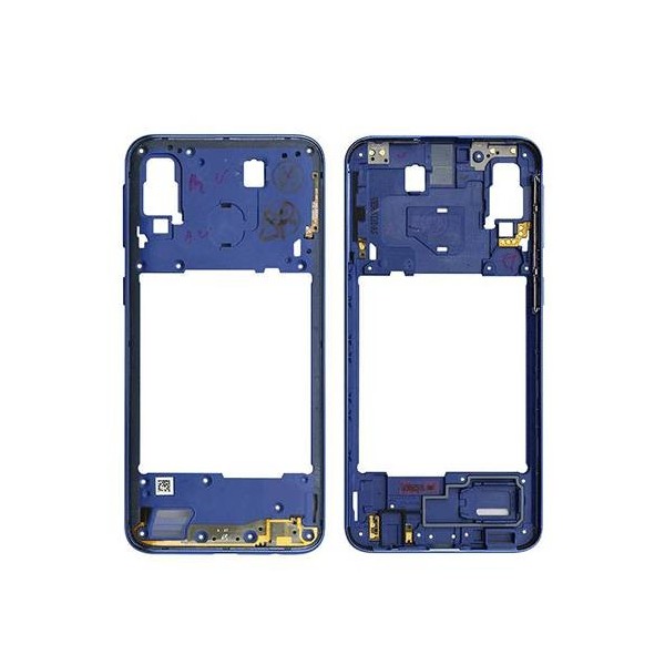 Carcasa Intermedia Samsung Galaxy A40 (A405) Azul