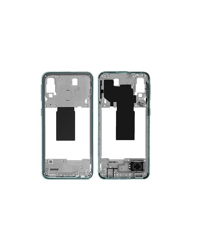 Carcasa Intermedia Samsung Galaxy A40 (A405) Plata