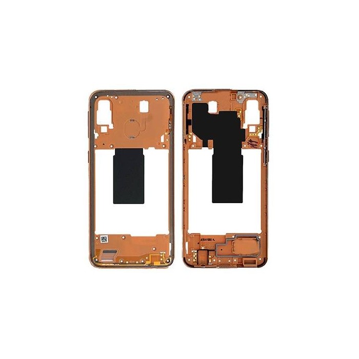Carcasa Intermedia Samsung Galaxy A40 (A405) Naranja