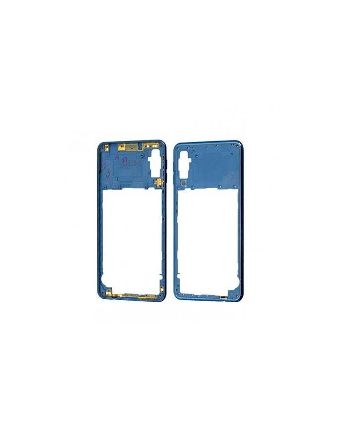 Carcasa Intermedia Samsung Galaxy A7 2018 A750 Azul