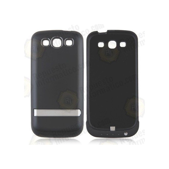 Carcasa bateria Samsung galaxy s3  3200 mah Negro