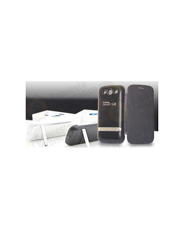 Carcasa bateria Samsung galaxy s3  3200 mah Negro