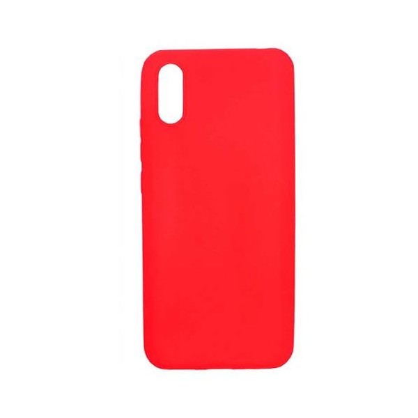 Comprar Funda de Silicona Xiaomi Redmi 9A Roja - Distribuidores Profesionales