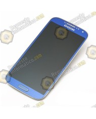 Pantalla (lcd+tactil+marco)  frontal Samsung Galaxy S4 Azul (directo de fabrica) i9500
