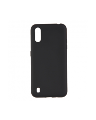 Funda Silicona Negra para Samsung Galaxy A01 (A015)